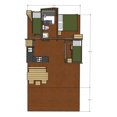 Lodgetent Goebelsmuhle Екстер'єр фото