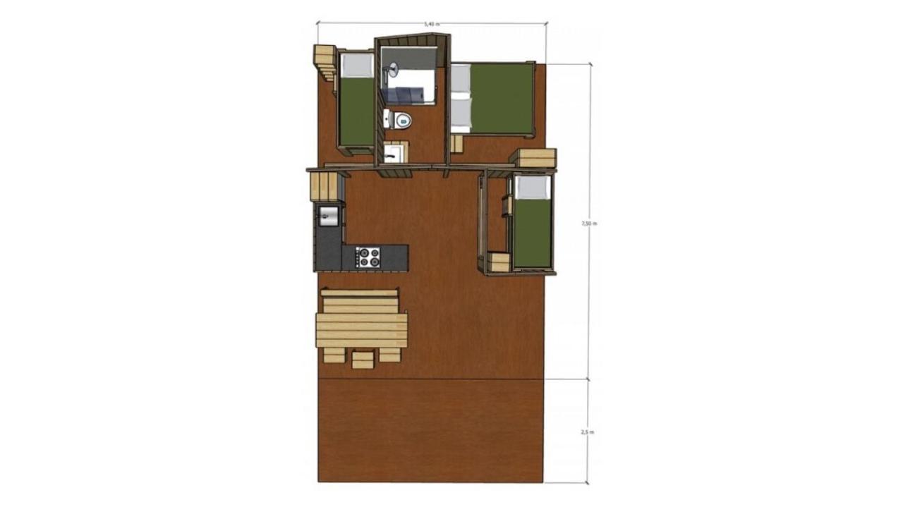 Lodgetent Goebelsmuhle Екстер'єр фото